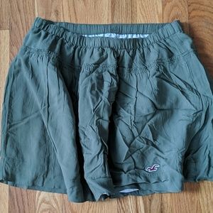 Hollister Green Skirt
